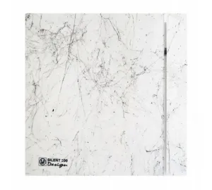 Вентилятор вытяжной Silent 200 CZ Marble White Design 4C Вентилятор вытяжной Silent 200 CZ Marble White Design 4C