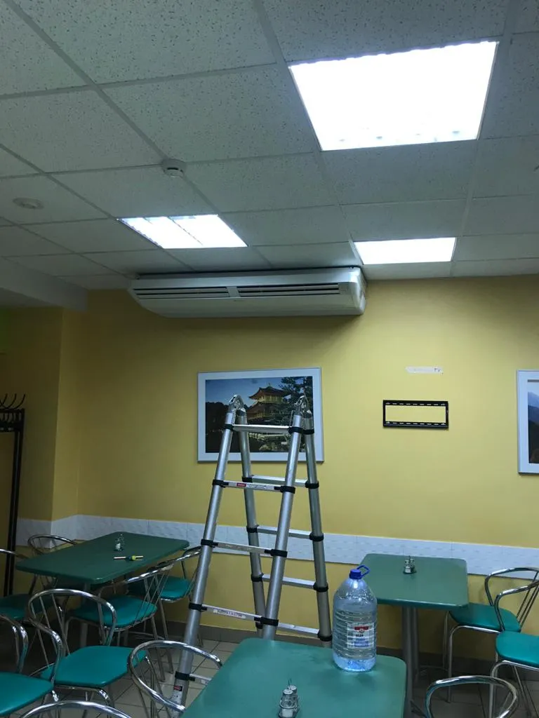 Установка сплит-систем на объекте ЛСР Установка сплит-систем на объекте ЛСР