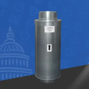 Угольный канальный Фильтр V-2000 м3 250/750 мм Угольный канальный Фильтр V-2000 м3 250/750 мм