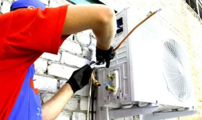 Монтаж и установка внешнего, наружного блока кондиционера сплит-системы в Москве: цена, стоимость работы