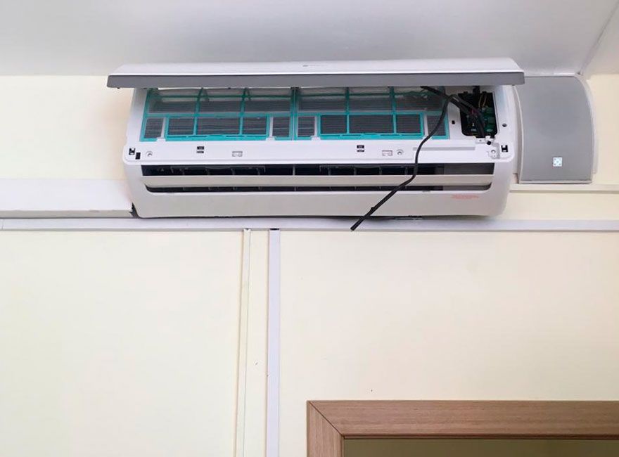 Установка сплит-систем на объекте ЛСР Установка сплит-систем на объекте ЛСР