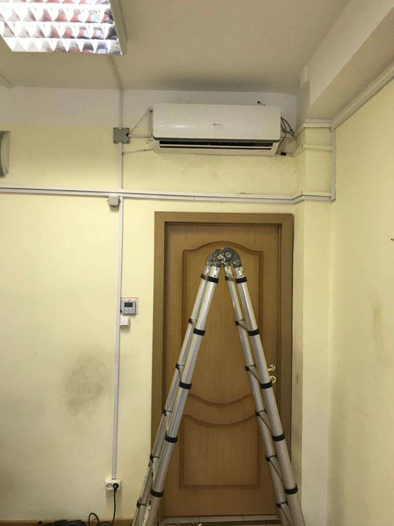 Установка сплит-систем на объекте ЛСР Установка сплит-систем на объекте ЛСР