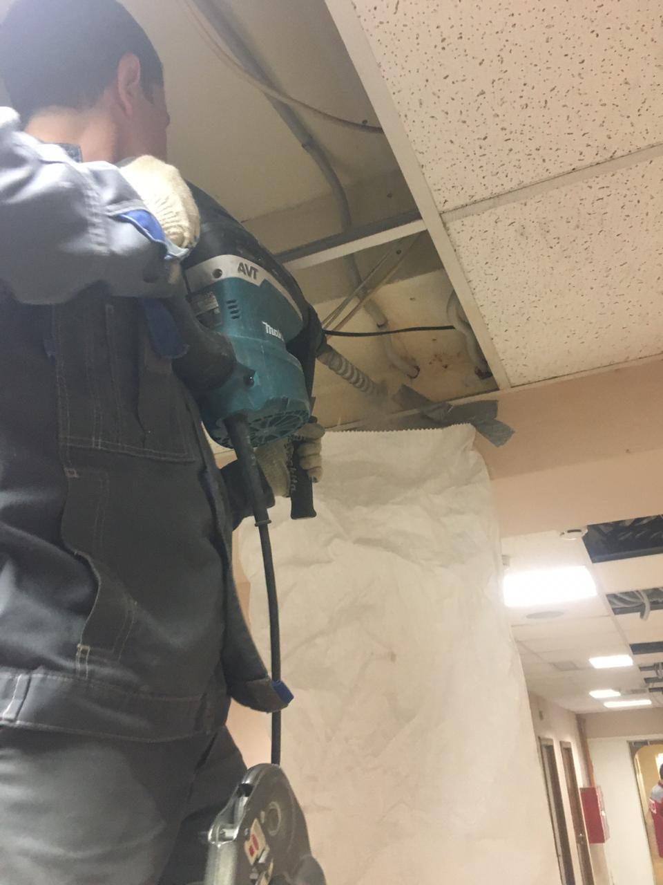 Установка сплит-систем на объекте ЛСР Установка сплит-систем на объекте ЛСР