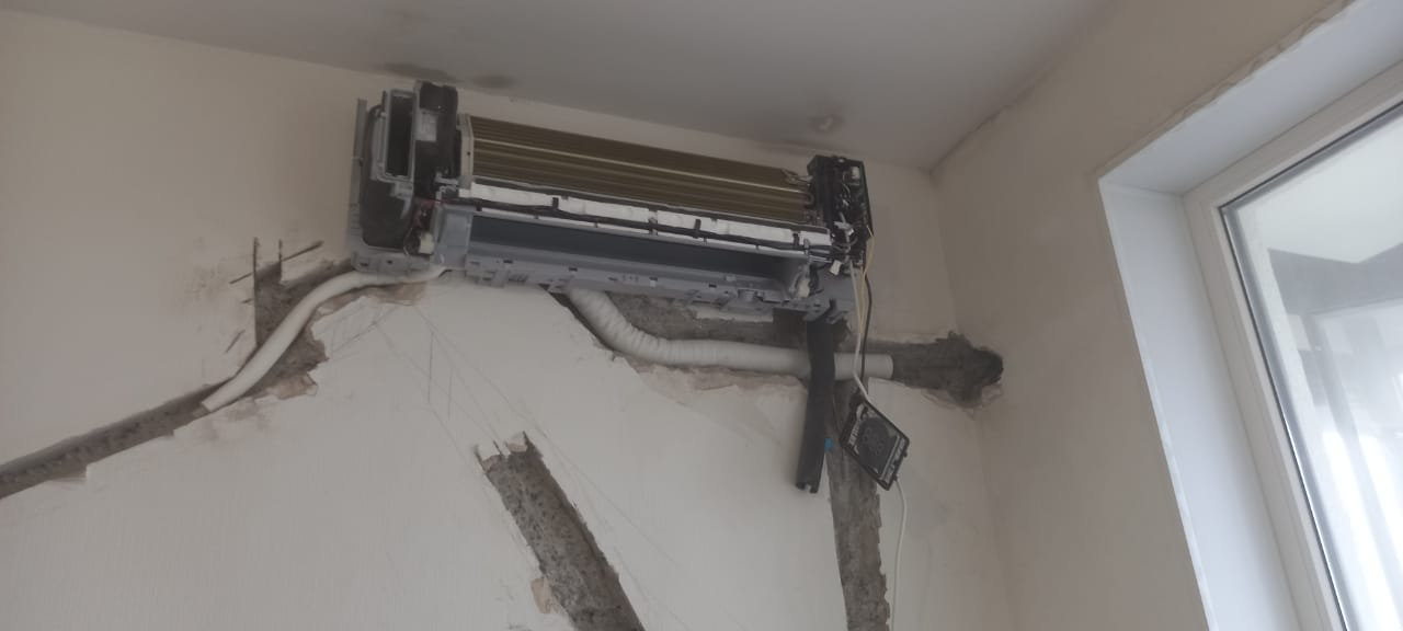 Монтаж кондиционера с приточным воздухом Монтаж кондиционера с приточным воздухом