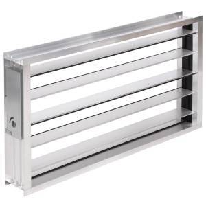 Клапан воздушный SHUFT DRr 500х350 с подставкой под электропривод