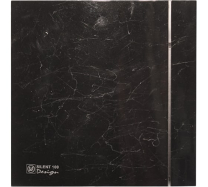 Вентилятор вытяжной Silent 100 CRZ Marble Black Design 4C