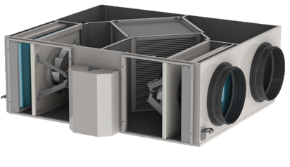 Компактная приточно-вытяжная установка ROYAL CLIMA BRAVO RCE-2020-P SP. Lite EC