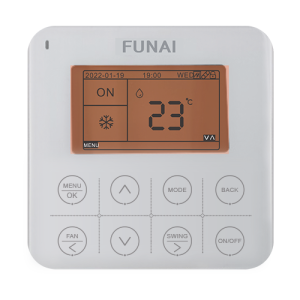 Проводной пульт управления для полупромышленных сплит-систем DRAGON и мульти-сплит систем ORIGAMI KODO RW-02