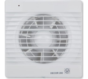 Вентилятор вытяжной Decor 200CR (с таймером)
